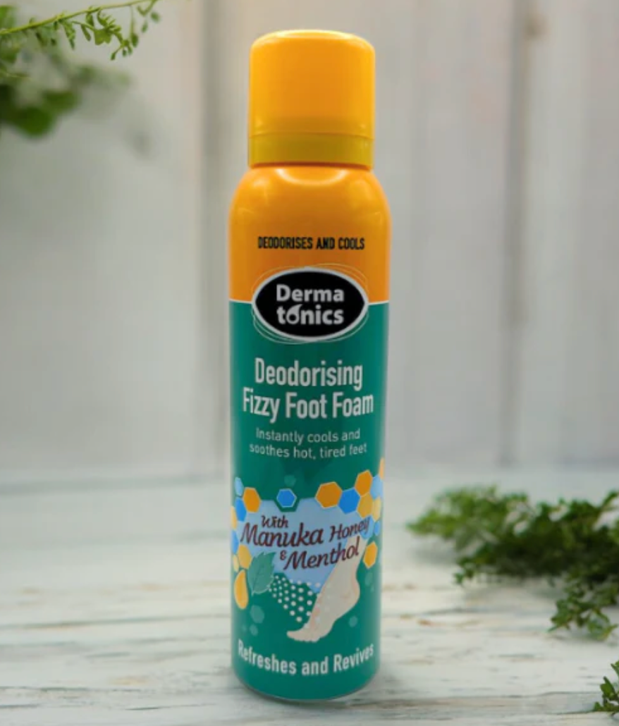 Fizzy foot foam